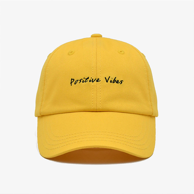Logo ricamato su misura cappello da papà cappello da uomo cappello da baseball da donna 100% cotone cappello sportivo per adulti non strutturato