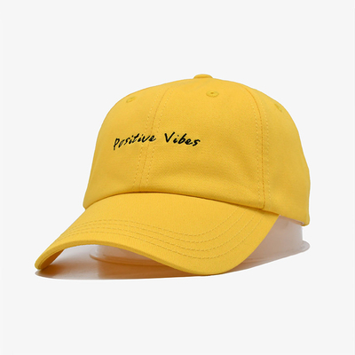 Logo ricamato su misura cappello da papà cappello da uomo cappello da baseball da donna 100% cotone cappello sportivo per adulti non strutturato