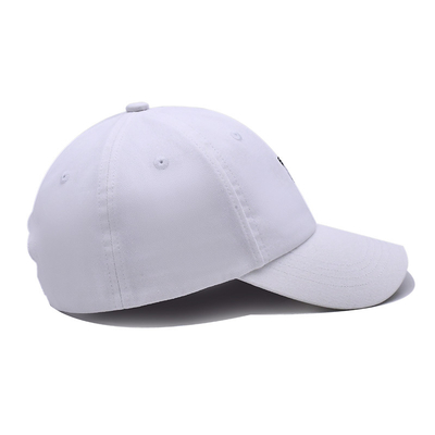 Cappelli da baseball ricamati su misura strutturati occhiali in metallo colore bianco
