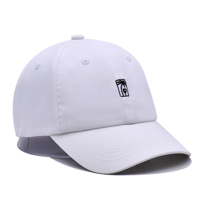 Cappelli da baseball ricamati su misura strutturati occhiali in metallo colore bianco