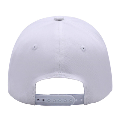 Cappelli da baseball ricamati su misura strutturati occhiali in metallo colore bianco