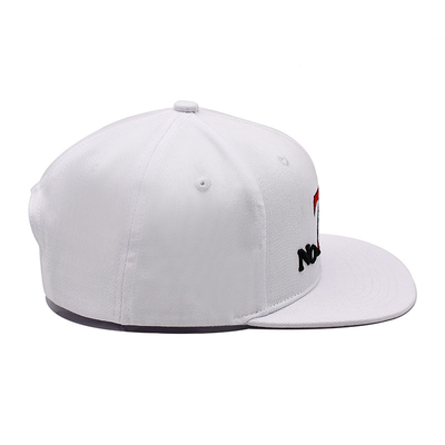 100% di cotone 5 pannelli Custom 3D ricamo Logo Outdoor Sport Cap Plastic Buckle Snapback Cap