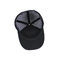 Cappelli da camionista di colore puro di alta qualità 5 pannelli reticolato retro OEM ricamo personalizzato Cappuccio sportivo 3D Cappuccio da camionista