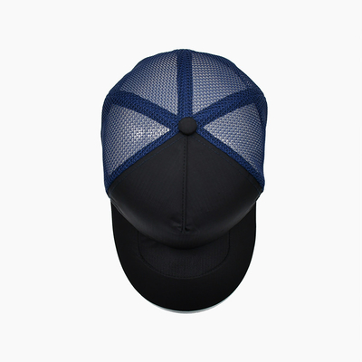 Corona di alta qualità di alta qualità 5 pannelli di cotone personalizzato con logo ricamato Griglia Gorra Uomini Sport Trucker cappello