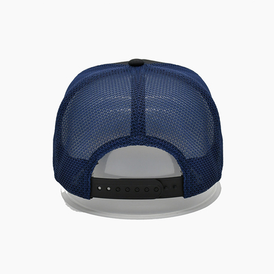 Corona di alta qualità di alta qualità 5 pannelli di cotone personalizzato con logo ricamato Griglia Gorra Uomini Sport Trucker cappello