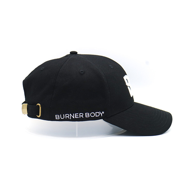 Cappelli da baseball ricamati in stile moda con occhio ricamato e chiusura posteriore in metallo