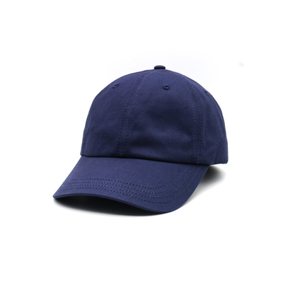 Visore curvo 6 pannelli cappello da baseball con logo ricamato abbinamento punti e cuciture rinforzate