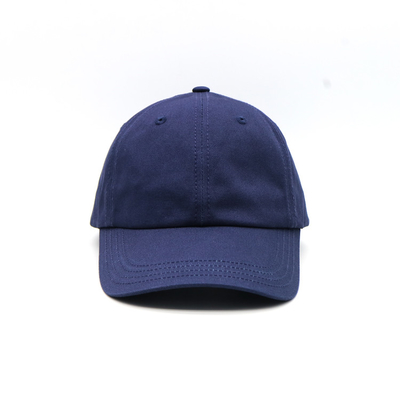 Visore curvo 6 pannelli cappello da baseball con logo ricamato abbinamento punti e cuciture rinforzate
