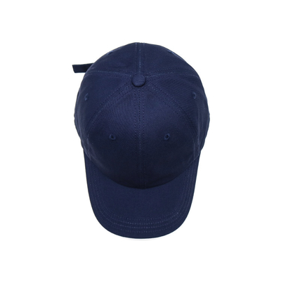 Visore curvo 6 pannelli cappello da baseball con logo ricamato abbinamento punti e cuciture rinforzate