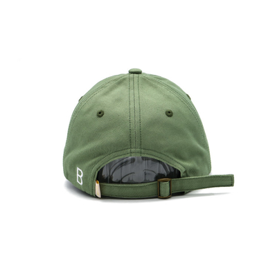 Personalizza il colore pannello anteriore non strutturato cappello da baseball in cotone con cuciture abbinate al tessuto