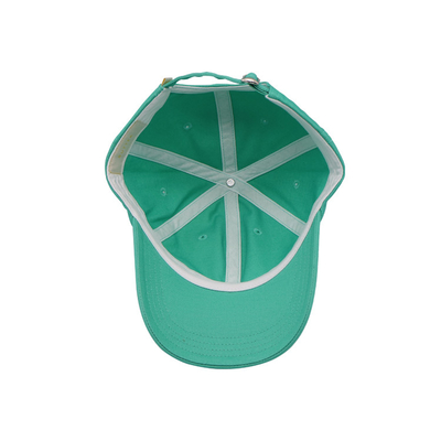 Cappuccio da baseball in cotone rinforzato con logo ricamato, visiera curva e punti corrispondenti