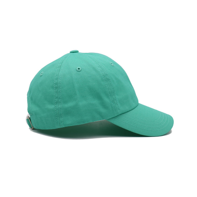 Cappuccio da baseball in cotone rinforzato con logo ricamato, visiera curva e punti corrispondenti