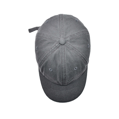Profilo personalizzato 6 cappelli da baseball con cinghia regolabile e visiera curva