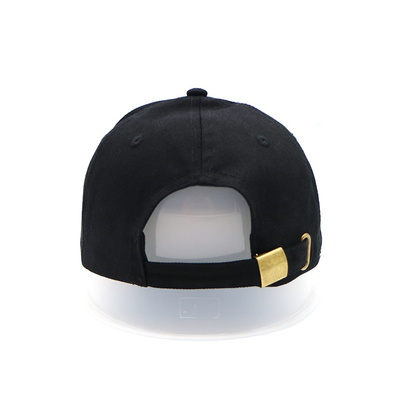 Profil a cinghia regolabile 6 Cappuccio da baseball con visore curvo e cuciture rinforzate
