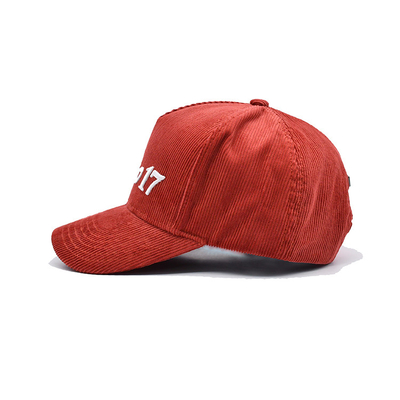 Cappuccio da baseball a 5 pannelli regolabile con cuciture rinforzate e visiera curva