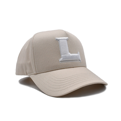 Cappuccio da baseball di cotone personalizzabile con pannello anteriore costruito e cuciture rinforzate