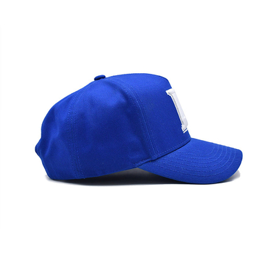 Cappotto da baseball a cinque pannelli personalizzato con corona a profilo non strutturato e fascia di cotone