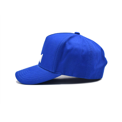 Cappotto da baseball a cinque pannelli personalizzato con corona a profilo non strutturato e fascia di cotone