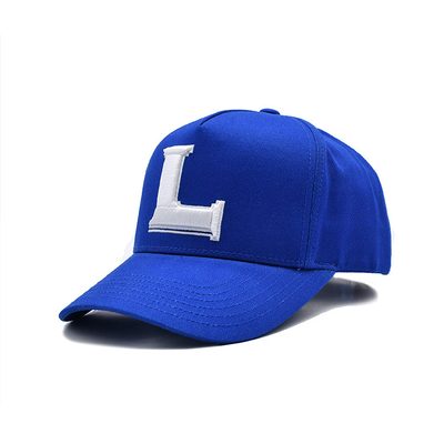Cappotto da baseball a cinque pannelli personalizzato con corona a profilo non strutturato e fascia di cotone