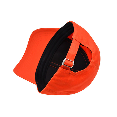 Cappuccio da baseball di cotone personalizzato con logo ricamato Visore curvo Chiusura regolabile