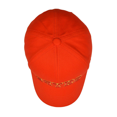 Cappuccio da baseball di cotone personalizzato con logo ricamato Visore curvo Chiusura regolabile