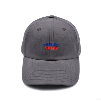 Cappuccio da baseball in cotone ricamato con visore curvo di forma non strutturata 6 occhiali