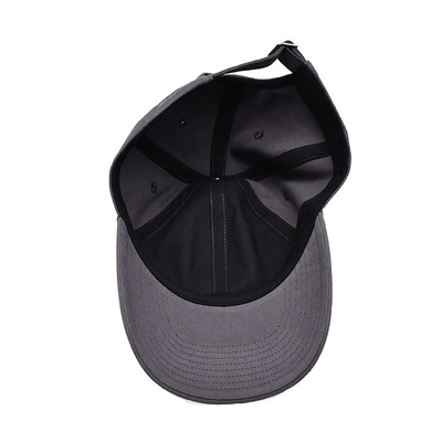 Cappuccio da baseball in cotone ricamato con visore curvo di forma non strutturata 6 occhiali