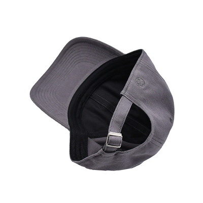 Cappuccio da baseball in cotone ricamato con visore curvo di forma non strutturata 6 occhiali