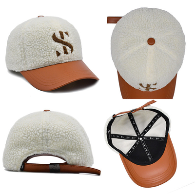 Cappuccio da baseball di cotone con costure di colore corrispondente