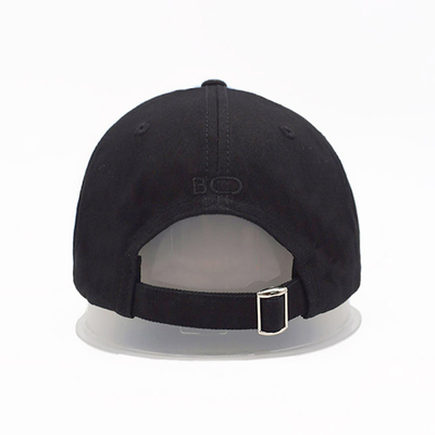 Cappuccio da baseball a profilo non strutturato personalizzato con fascia di cotone e tessuto a misura