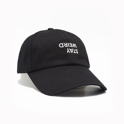 Cappuccio da baseball a profilo non strutturato personalizzato con fascia di cotone e tessuto a misura
