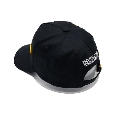 Cappuccio da baseball a misura con fascia di cotone e chiusura regolabile