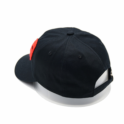 Profil non costruito 6 pannelli cappuccio da baseball con colore personalizzabile e cuciture rinforzate
