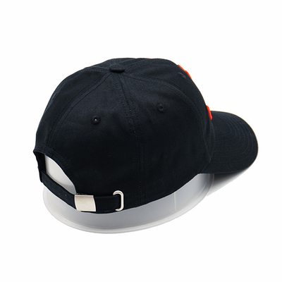 Profil non costruito 6 pannelli cappuccio da baseball con colore personalizzabile e cuciture rinforzate