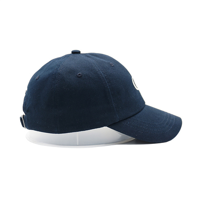 Cappuccio da baseball con logo ricamato rinforzato con cuciture a colori personalizzati