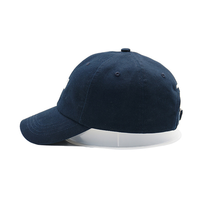 Cappuccio da baseball con logo ricamato rinforzato con cuciture a colori personalizzati