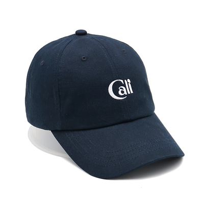 Cappuccio da baseball con logo ricamato rinforzato con cuciture a colori personalizzati