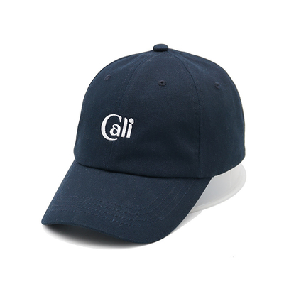 Cappuccio da baseball con logo ricamato rinforzato con cuciture a colori personalizzati