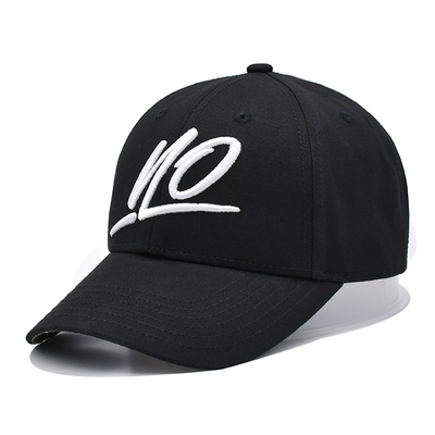 Personalizza il pannello anteriore 6 pannello costruito cappello da baseball con logo ricamato