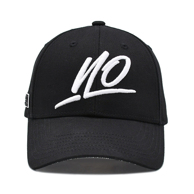 Personalizza il pannello anteriore 6 pannello costruito cappello da baseball con logo ricamato