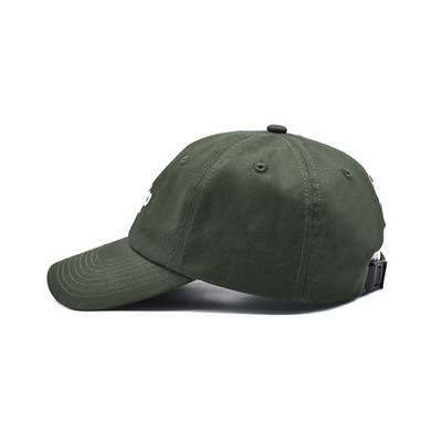 Vendita calda ricamo piatto 6 pannelli cappelli da baseball di alta qualità