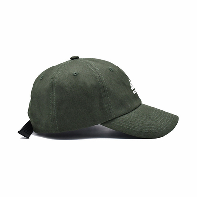 Vendita calda ricamo piatto 6 pannelli cappelli da baseball di alta qualità