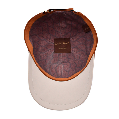 Cappucci personalizzati con bordo curvo e cintura a velcro a chiusura regolabile
