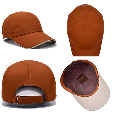 Cappucci personalizzati con bordo curvo e cintura a velcro a chiusura regolabile