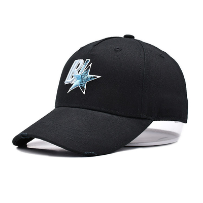 Cappello da baseball ricamato con cintura di metallo personalizzata può sostituire il tuo logo