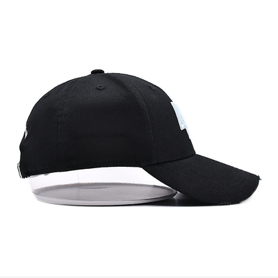 Cappello da baseball ricamato con cintura di metallo personalizzata può sostituire il tuo logo