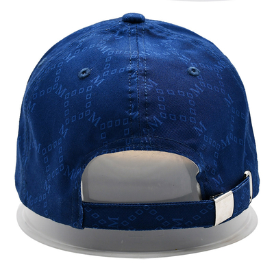 Cappelli Jacquard personalizzati con visore curvo e cintura regolabile con occhiali ricamati corrispondenti al colore del tessuto