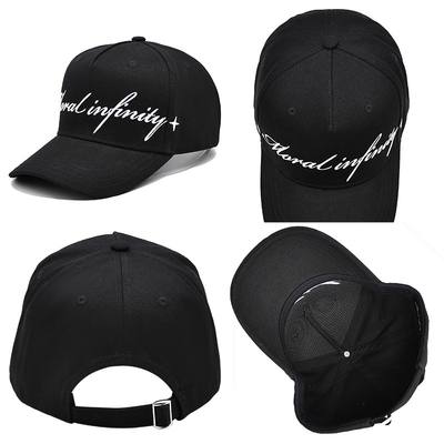 Cappelli da baseball con corona curva a 100% di cotone per ogni età