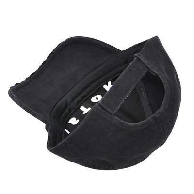 Visore curvo 6 pannelli cappello da baseball personalizzare il tuo stile con cotone con distressed