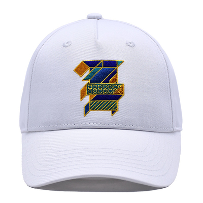 Cappuccio da baseball strutturato a cinque pannelli con logo ricamato